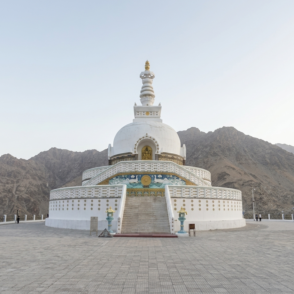 Shanti Stupa